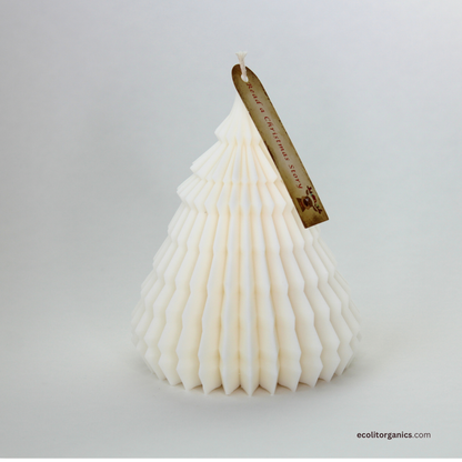 Luna Pine Soy Candle | Multiple Scents | Geometric Tree Candle