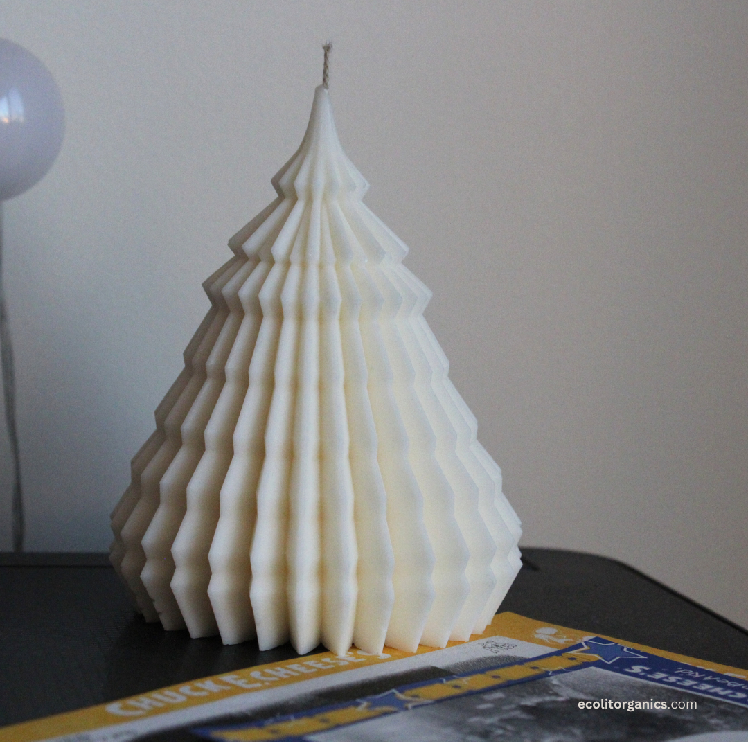 Luna Pine Soy Candle | Multiple Scents | Geometric Tree Candle