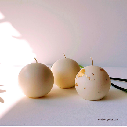 Luna Sphere Soy Candle | Multiple Scents | Minimalist Round Candle
