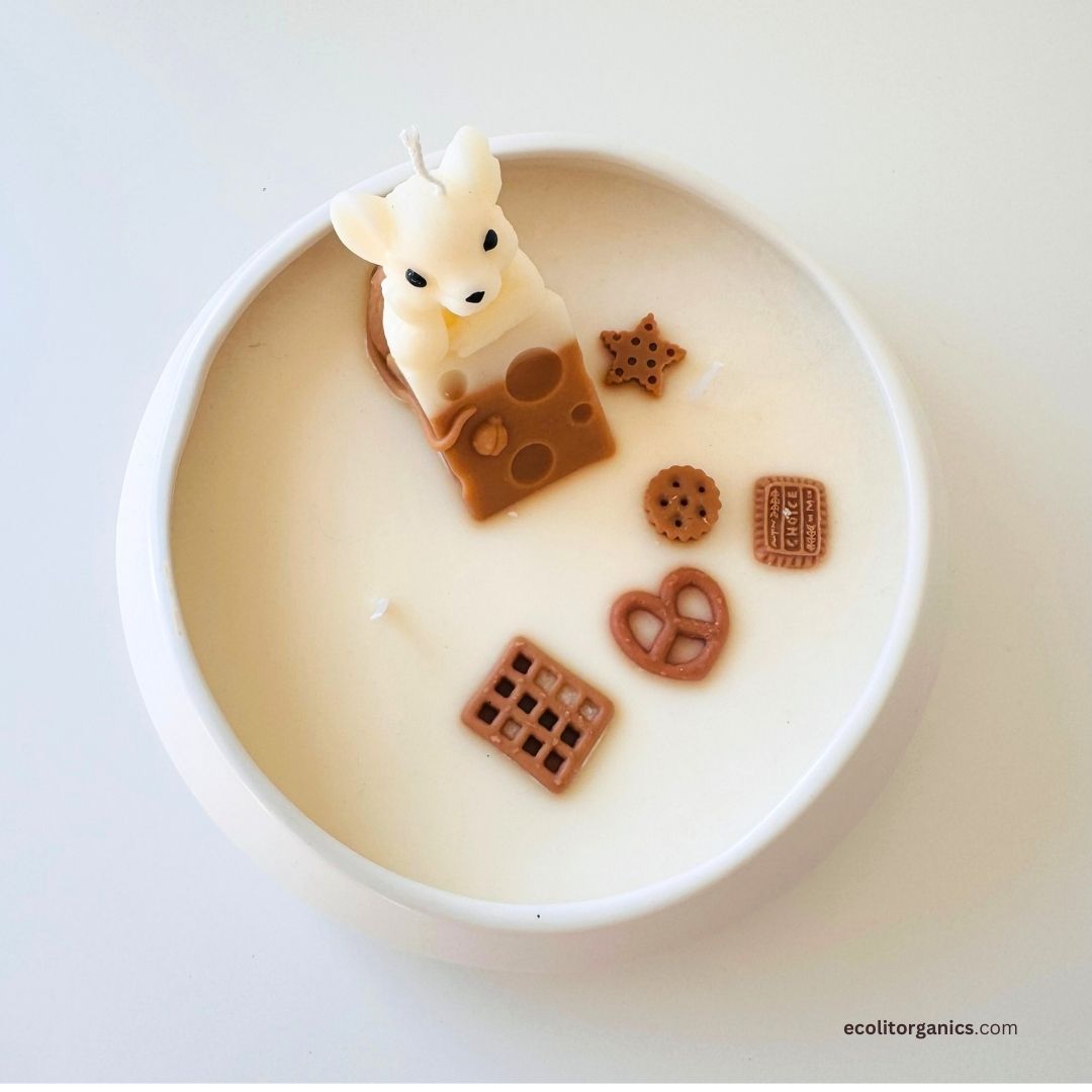 Cozy Cravings Candle | Handmade Soy Wax Candle with Amber Noir Scent