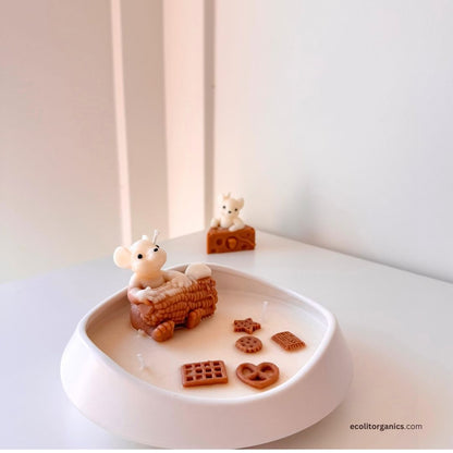 Cozy Cravings Candle | Handmade Soy Wax Candle with Amber Noir Scent