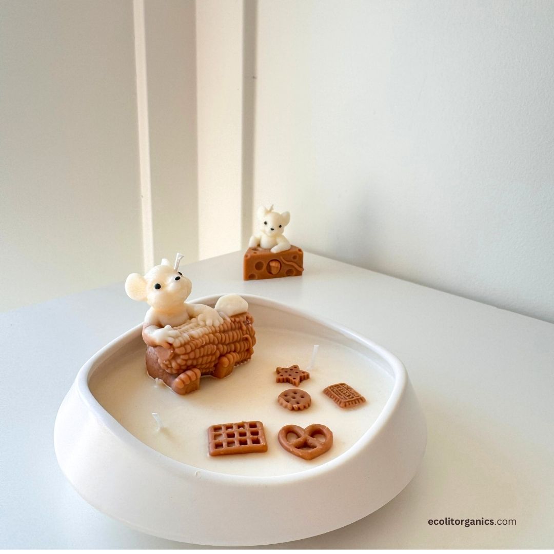 Cozy Cravings Candle | Handmade Soy Wax Candle with Amber Noir Scent