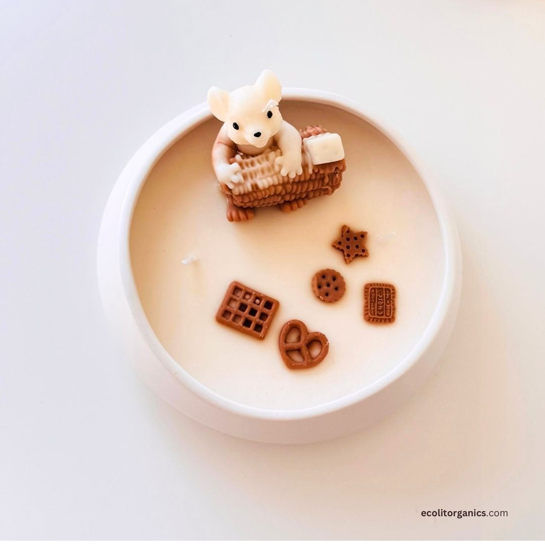 Cozy Cravings Candle | Handmade Soy Wax Candle with Amber Noir Scent