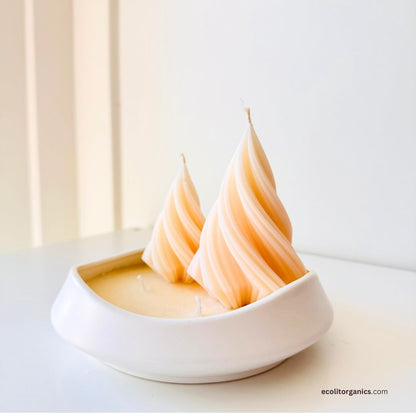 Holiday Sea Breeze Glow | Christmas Ocean-Inspired Soy Candle